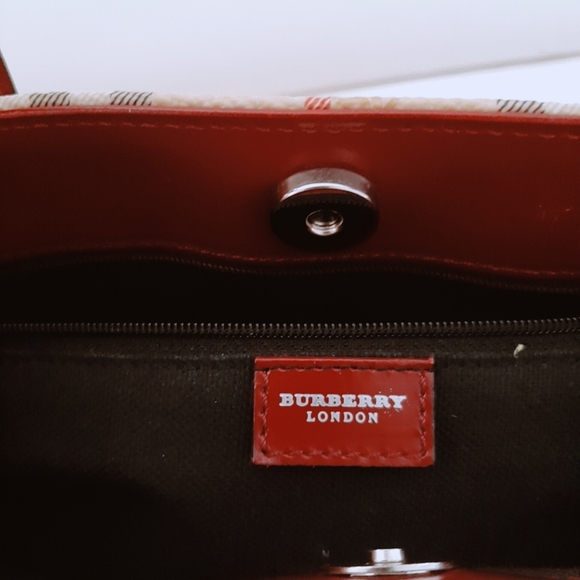 Burberry haymarket tote bag - Picture 9 of 11